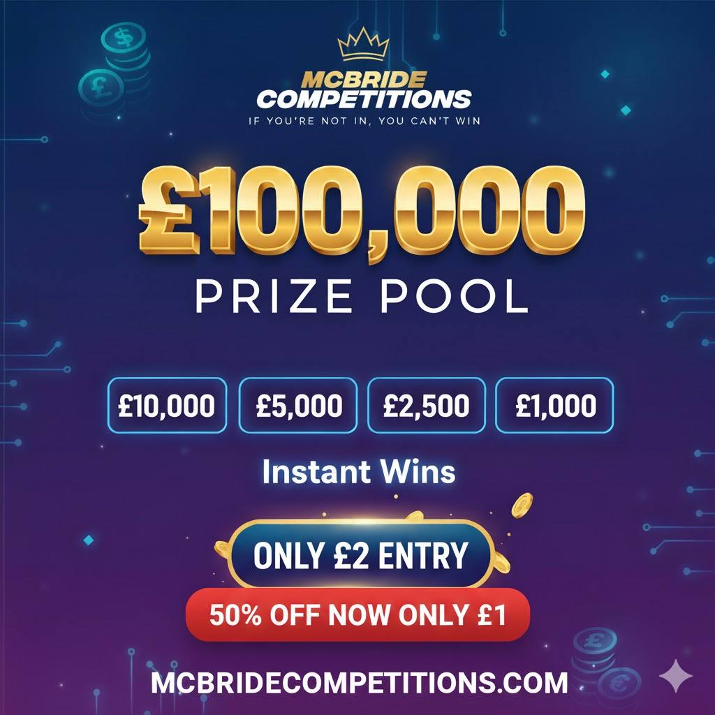 50Perc Now Only £1 100k for £2 Thursday 24102025