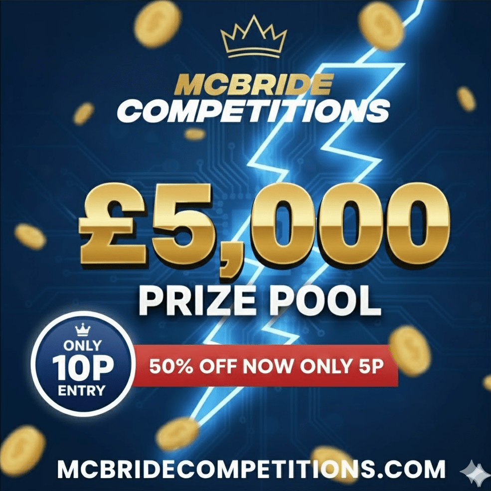 50Perc Off 5p 5000 For 10p Thursday 23102025